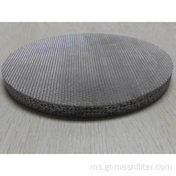 Mesh sintered pelbagai lapisan untuk penapis